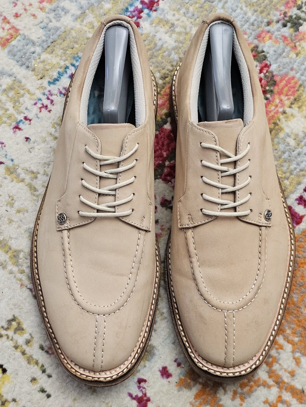 G/FORE Mens Size 11.5 Gallivanter Split Toe Nubuck Leather Golf Shoes G4MA23EF14
